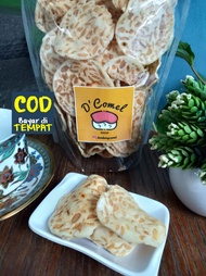 KERIPIK TEMPE KERING OVEN Asin Gurih [250gr] Snack kiloan makanan ringan kue kerupuk