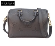 路易威登 M58951 Monogram Emplant Noir Speedy Bandolier 25 [二手]