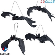 LUCILLE Lifelike Fake Bat Bat Toys Bat Props Home Bar Decor Halloween Hanging Spooky Decor Halloween