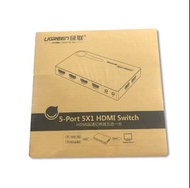 URGREEN 5 PORT 5X1 HDMI Switch
