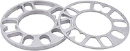 QIJEX 2pieces 3mm 5mm 8mm 10mm Aluminum Alloy Wheel Spacer Gasket Wheels Tires Auto Parts 4x100 4x11