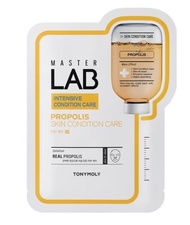 แผ่นมาร์คหน้าเกาหลี สูตรกาวผึ้ง มาสเตอร์แลป โทนี่โมลี่ Master Lab Propolis Intensive Condition Care Mask