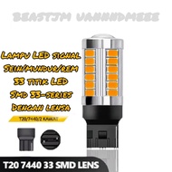 T20 LED Signal Lens Turn Signal Light 33 LED SMD SUPER BRIGHT