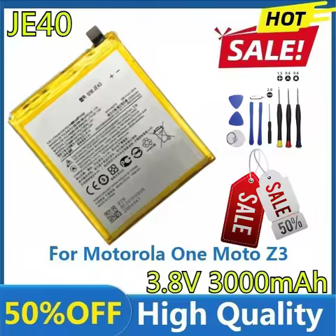 For Motorola One Moto Z3 Moto G7 Play XT1941 XT1952-1 XT1952-2 Capacity Mobile Phone Battery New JE4