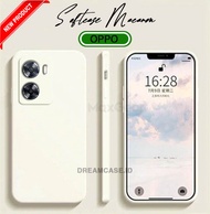 [SM] SOFTCASE MACARON POLOS CAMERA PROTECT FOR OPPO A57 2022 /OPPO A77s TERBARU - SOFT CASE MACARON 