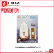 Hazzle Wireless Doorbell 9644K - Gold / Silver