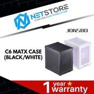 JONSBO C6 MATX CASE BLACK/WHITE