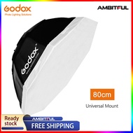 Godox Pro 31.5 80cm Octagon Softbox Universal Mount Studio Strobe Lighting Godox K-150A K-180A 250SDI 300SDI E250 E300