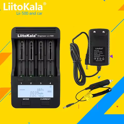 LiitoKala Lii-500 Lii-PD4 Lii-S8 Lii-600 Lii-PD2 Lii-M4 M4S battery Charger for 18650 26650 21700 AA