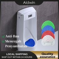 Urinal Freshener Anti Splash Urinal Screen Mats Urinal Odor Eliminator Men's Toilet Anti Blockage Pa