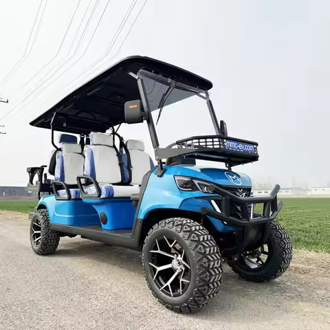 2025 CE Approved New 4 Seat 4KW 5KW 7.5KW Multipurpose Sightseeing Vehicle with 72V Lithium Battery