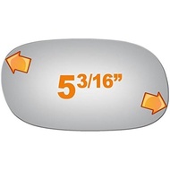 Burco 2121 Passenger Side Replacement Mirror Glass for 1975-1977 CHEVROLET CAMARO, 1975-1977 MONZA, 