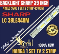 BACKLIGHT TV LED SHARP 39 INCH LC 39 LE440M BACKLIGHT TV LED 39 INCH
