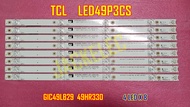 ใหม่ หลอดแอลอีดี led blacklight TCL รุ่น LED49P3CS       4LED X 8