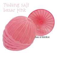 Tudung saji besar pink TS 140 golden lemon