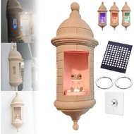 Lampu Coqui Dinding Garita Puerto Rico, Cetakan 3D Kinico Lampu Coqui Dinding LED pelbagai warna den