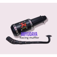 Revo new exhaust, old Revo racing exhaust, Honda Revo 110 exhaust, absolute Revo exhaust, old Revo e