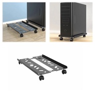 FREE SHIPPING - Adjustable Computer CPU Rack Universal Computer CPU Tray Computer CPU Stand With Whe