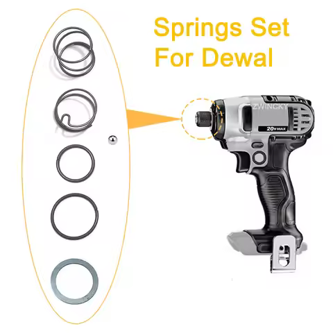 N078434 N089668 6Pcs Spring Ball Set For Dewal 20V Impact Driver Power Tool DCF885 DCF886 DC825 DCF8