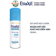 Xịt Khử Mùi Chân EtiaXil Ngăn Mồ Hôi & Giảm Mùi Hôi 100ml