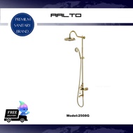 AALTO | Gold Single-Lever Rain-Shower Mixer