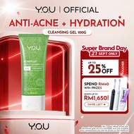 YOU AcnePlus Gentle Cleansing Gel 100g 4D Centella Pembersih Muka Jerawat Deep Acne Care Cleanser