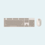Xiaomi Wireless Mouse Keyboard Set 2 เมาส์ไร้สาย คีย์บอร์ดไร้สาย คีย์บอร์ดและเมาส์ไร้สาย Mice &amp; Keyboard Combos 104 keys 1000dpi 2.4GHz