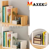 MAXEKO D4381 Strong Wooden Table Bookshelf Bookshelf Table Organizer Bookshelf