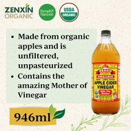 Bragg Organic Apple Cider Vinegar 946ml