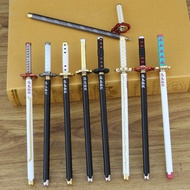 Samurai Sword Katana Sign Pen Demon Slayer Mini Metal Model Decorations Cartoon Anime Manga Display Office Student Stationery