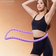 LOOKSHOW 1.5KG Multi-Function Soft Sport Hoops Silent Spring Weight Loss Sport Hoops for Belly and W