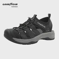 【Goodyear 固特異】盛夏探險 女款護趾織帶運動涼鞋 / GAWS42610 JP22.5 黑