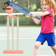 KOZEEY Children Cricket Set Outdoor Sports Game Parent Child Interaction Cricket Bat And Balls Backy
