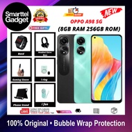 OPPO A98 5G (8GB RAM 256GB ROM) - READY STOCK, 1 Year OPPO Malaysia Warranty