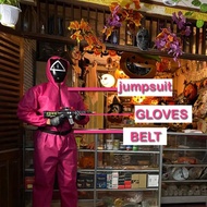 SQUID GAME PINK GUARD HALLOWEEN COSTUME