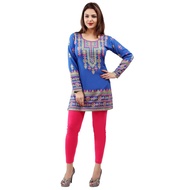 Crepe Short crepe Kurti