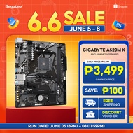 Gigabyte A520/B550/B650 M K V2 AMD AM4 PCIe 3.0 x4 M.2 Ultra Durable Motherboard AM4 Motherboard