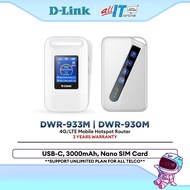 D-Link DWR-933M / DWR-930M 4G LTE Mobile WiFi Hotspot Portable Router Pocket MiFi Travel Wireless In