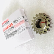 Y16 GEAR 2ND , PINION 16T (YAMAHA100%ORIGINAL) 55P-E7121-00 GEARBOX TRANSMISSION