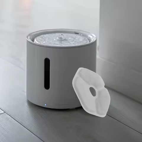 6pcs Pet Drinking Fountain Filter For Cats-Hexagonal Filtration Cores-Replacement Parts For Improvin