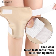 [FEEL] Reusable Castor Oil Pa Knee Elbow Joints Castor Oilpress Pads Wraps Adjustable Pad Self Condi