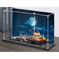 Display Case Box 21350 Jaws (Only display case box, No blocks Model)