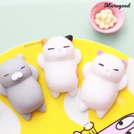 [MG]✪Cute Cartoon Cat Squishy Toy Stress Relief Soft Mini Animal Squeeze Toy Gift