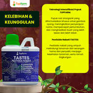 Pupuk Pestisida Topfarm / Pupuk Pelebat Buah Oyong / Pupuk Buat Oyong Emes / Obat Hama Lalat Buah Oy