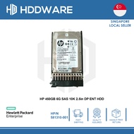 HP 450GB 6G SAS 10K 2.5in DP ENT HDD // 581310-001 // 581284-B21 // EG0450FCVBH // 693569-002