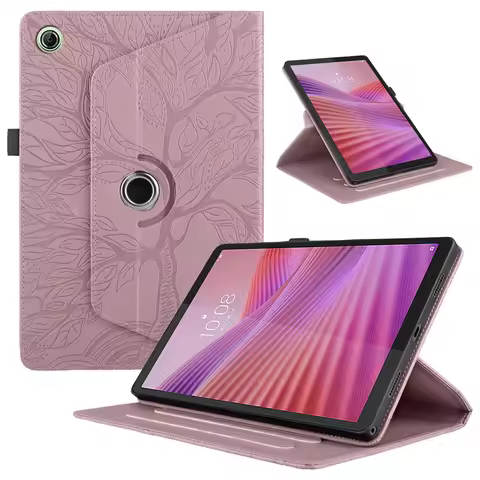 For Lenovo Tab One 8.7 Case tb305fu tb305xu 360 Rotating Flip Stand Tablet Funda For Lenovo Tab One 