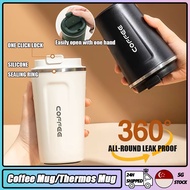 【SG Stock】Thermal Flask Stainless Steel  VacuumWater Bottle Coffee Cup Vacuum Cup  Insulated Bottle Mug  Bpa Free Flask 510ml/tiger thermal flask/thermal bottle/thermal cup/coffee tumbler/thermal mug