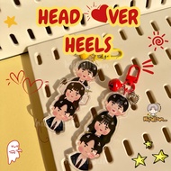 GANTUNGAN Keychain HEAD OVER HEELS KDRAMA FANMERCH CHOO YOUNG WOO CHO YIHYUN CHA KANGYOON KEYCHAIN K
