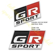 TOYOTA GR SPORT GR sport UNIVERSAL CAR EMBLEM LOGO STICKER EMBLEM