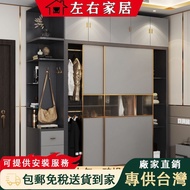 Nordic Wardrobe Sliding Door Wardrobe Household Wardrobe Bedroom Combination Wardrobe Modern Simple 
